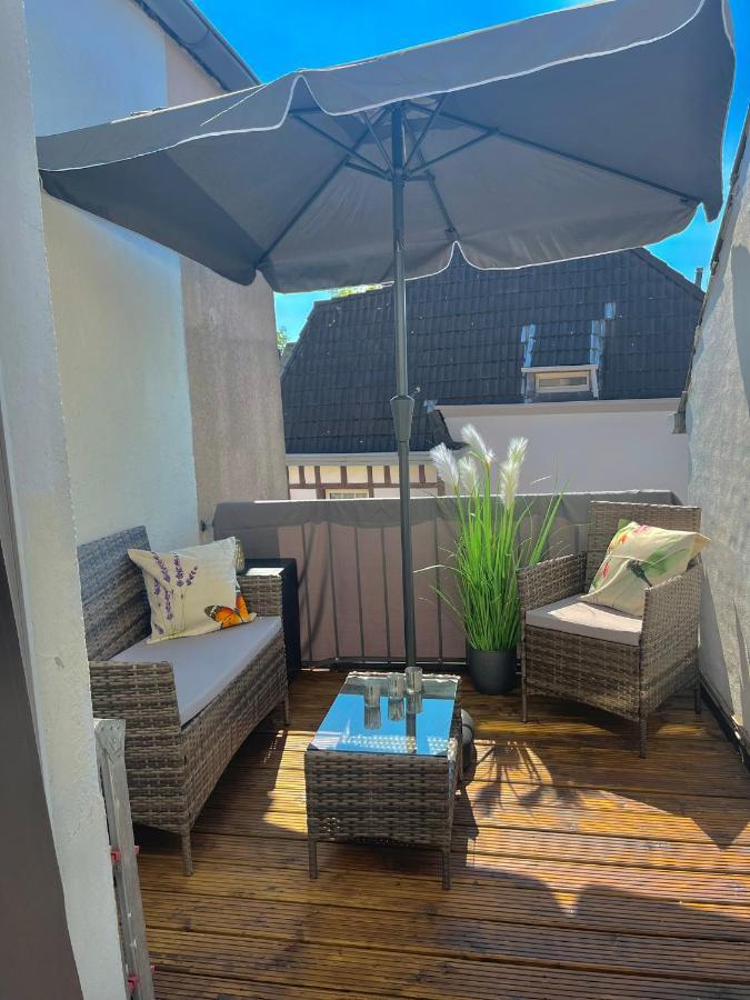 City Apartment, Ferienwohnung 3 Zkdb, Balkon, Dachgeschoss, Naehe Duesseldorf Krefeld Eksteriør bilde